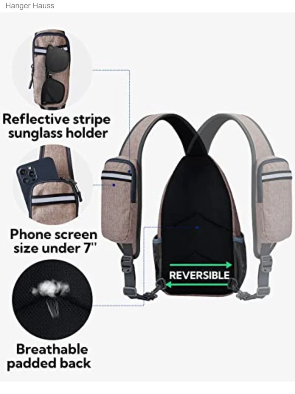 N/A compact crossbody